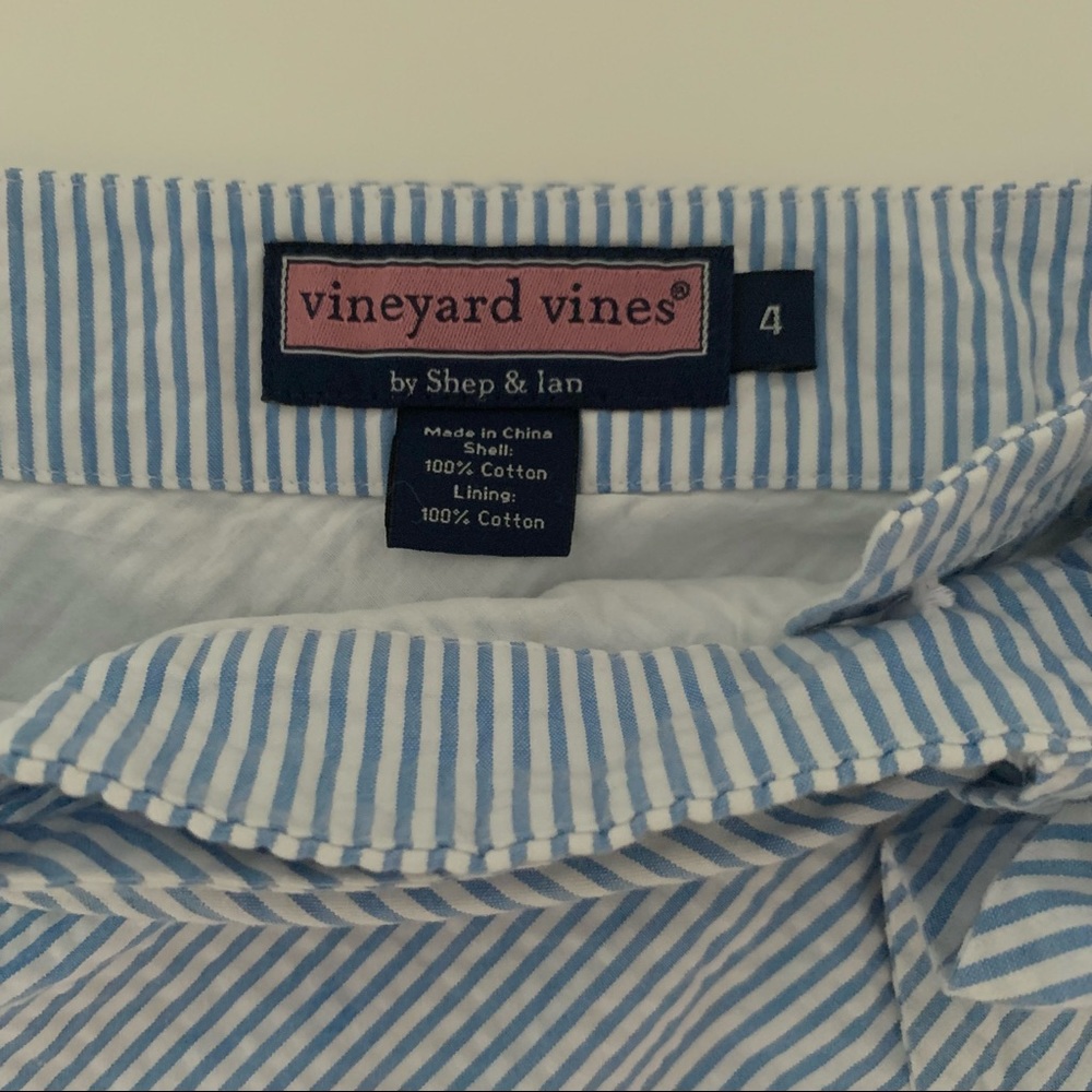 Vineyard Vines Blue Stripe Skirt - Picture 3 of 4